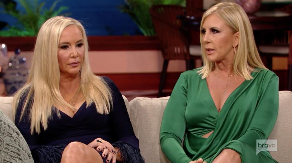 Vicki Gunvalson & Shannon Beador RHOC Reunion Part 1