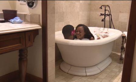 Kristine-and-Keith-in-bath Married at First Sight