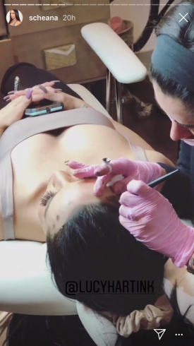 Scheana Marie Got Microblading For Her Receding Hairline