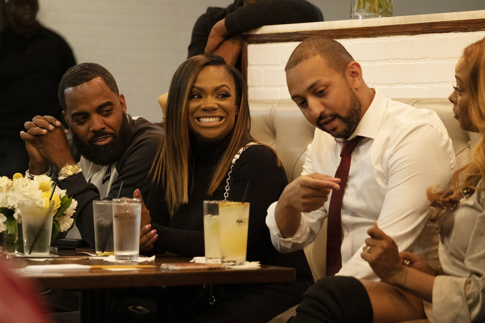 Todd Tucker and Kandi Burruss