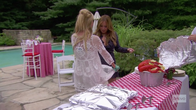 Sonja Morgan Lobsters