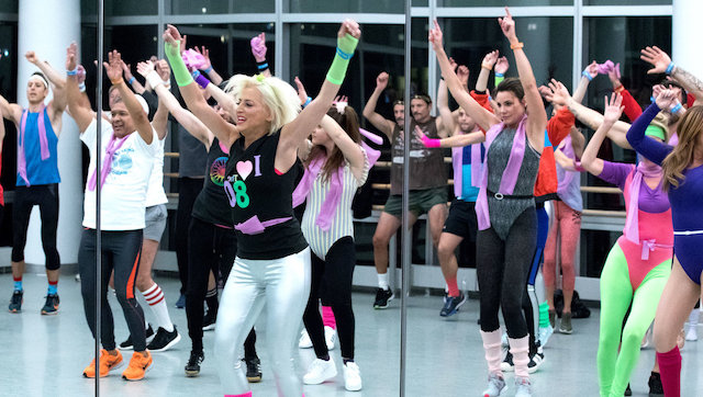 Real Housewives Of New York aerobics