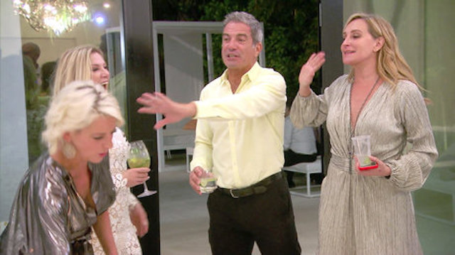 Ramona Singer, Mario Singer, and Sonja Morgan