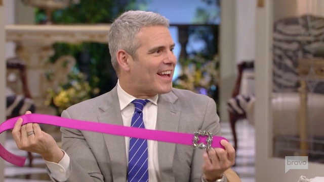 Andy Cohen Lisa Vanderpump Belt