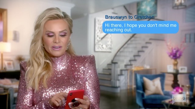 Tamra Judge Texts Gretchen Rossi