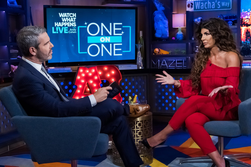 Andy Cohen Wishes That He Had Defended Caroline Manzo After Teresa Giudice Accused Caroline Of Being “A Rat”