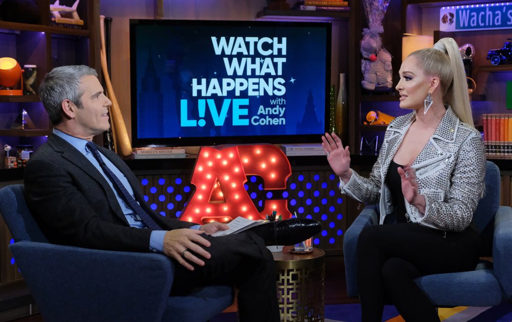 Andy Cohen Claims That Erika Jayne "Answers Everything" About Her
