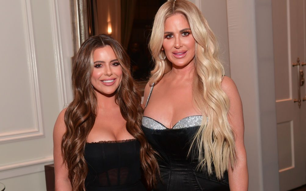 kim zolciak without wig and makeup