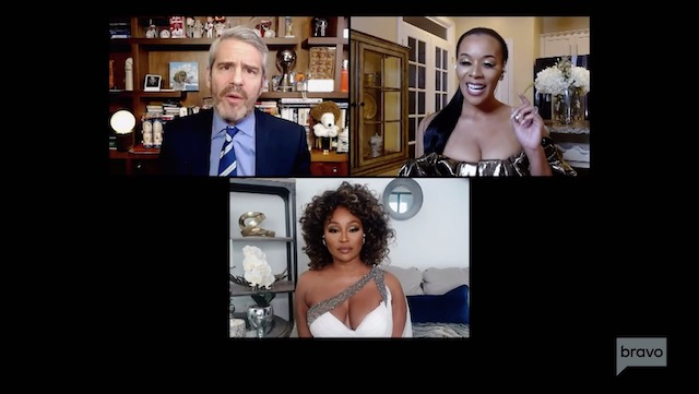 Real Housewives Of Atlanta Andy Cohen Cynthia Bailey Yovanna Momplaisir