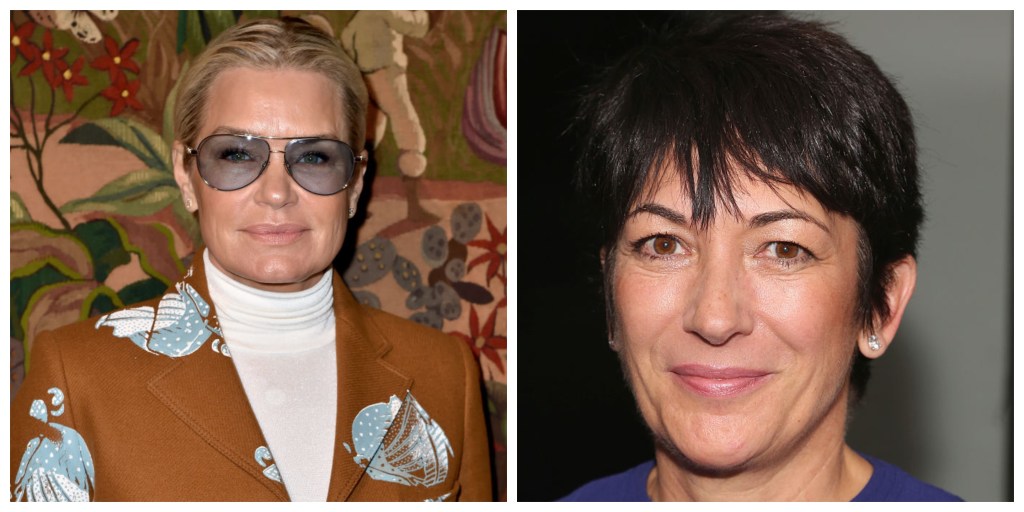 Yolanda Hadid Ghislaine Maxwell