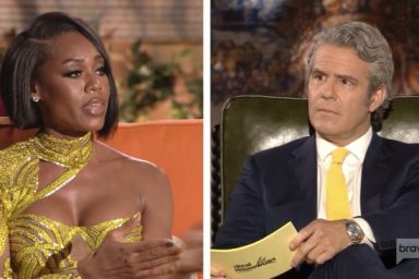 Monique Samuels Andy Cohen Real Housewives Of Potomac