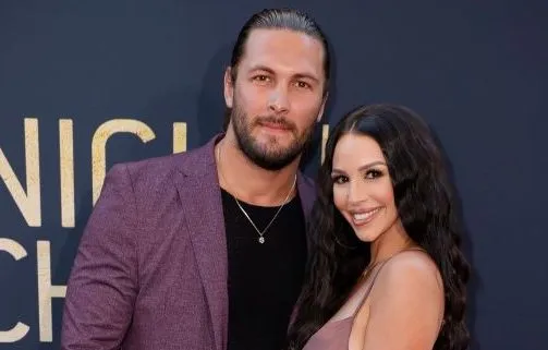 Brock Davies and Scheana Shay