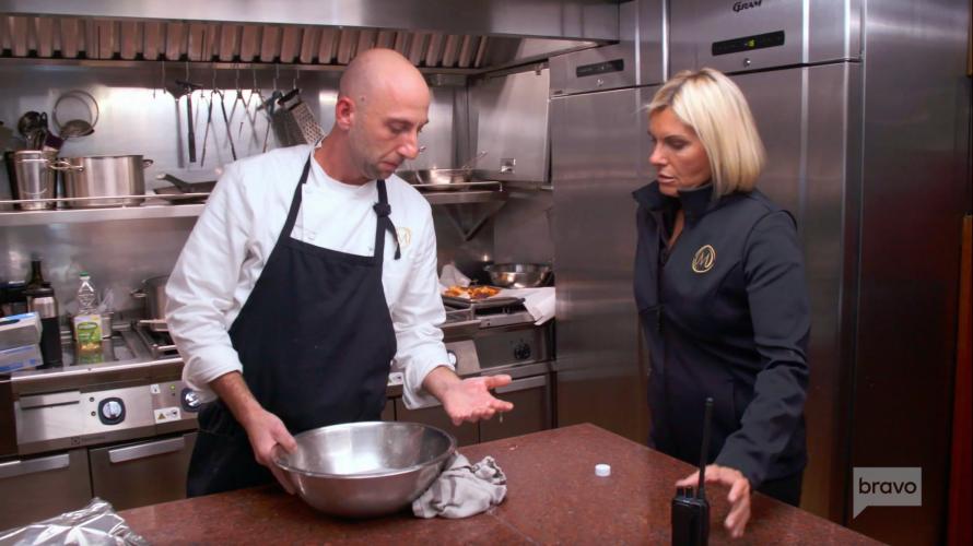 Below Deck Mediterranean season 6 episode 10 recap chef mathew shea burns finger captain sandy yawn