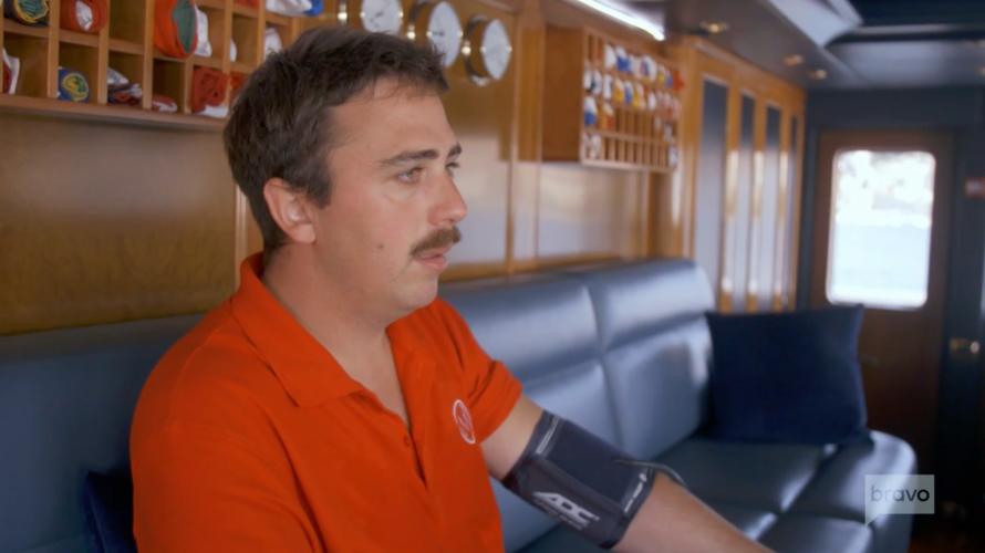 below deck med season 6 episode 15 recap lloyd spencer sick blood pressure