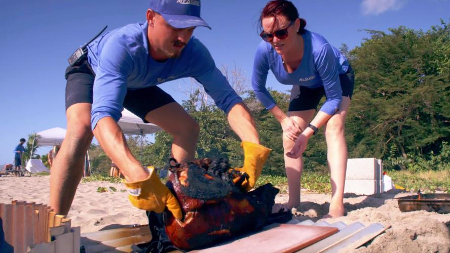 below deck season 9 episode 4 recap jake foulger chef rachel hargrove luau pig fire