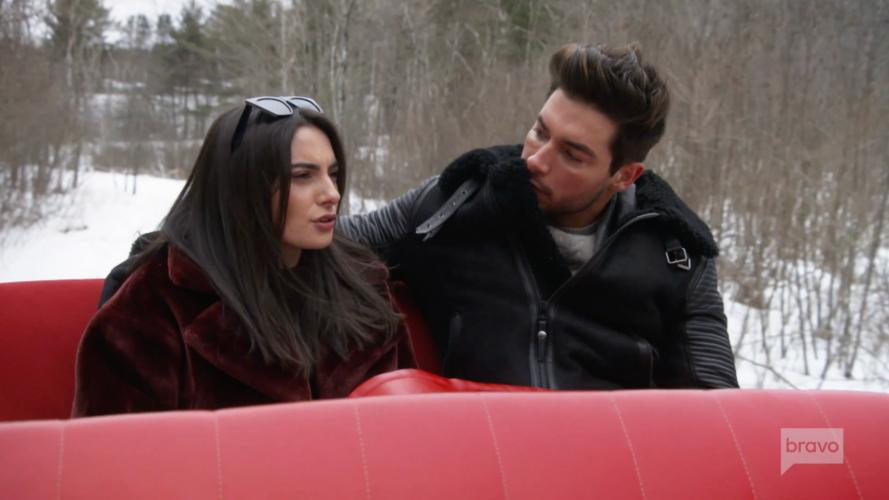 winter house recap season 1 episode 4 paige desorbo andrea denver date sleigh ride