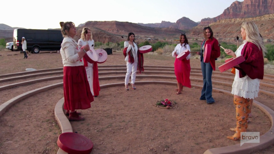 rhoslc recap season 2 episode 17 red earth ceremony zion national park