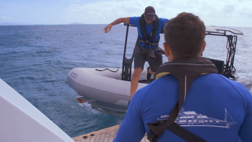 below deck down under recap season 1 episode 15 jamie sayed bosun rescue tender
