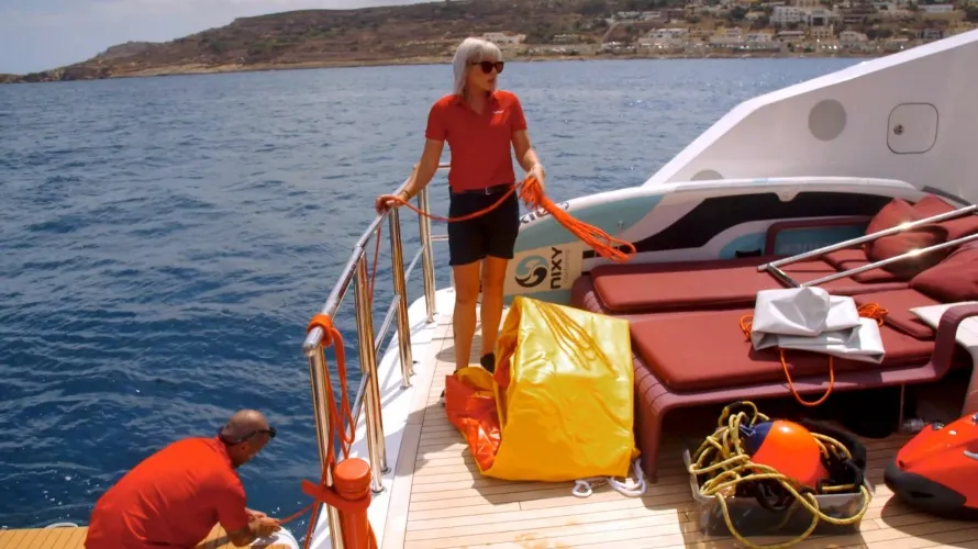 below deck med recap season 7 episode 2 raygan tyler bosun