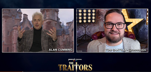 The Traitors Coming To Peacock; Interviews With Host Alan Cumming And ...