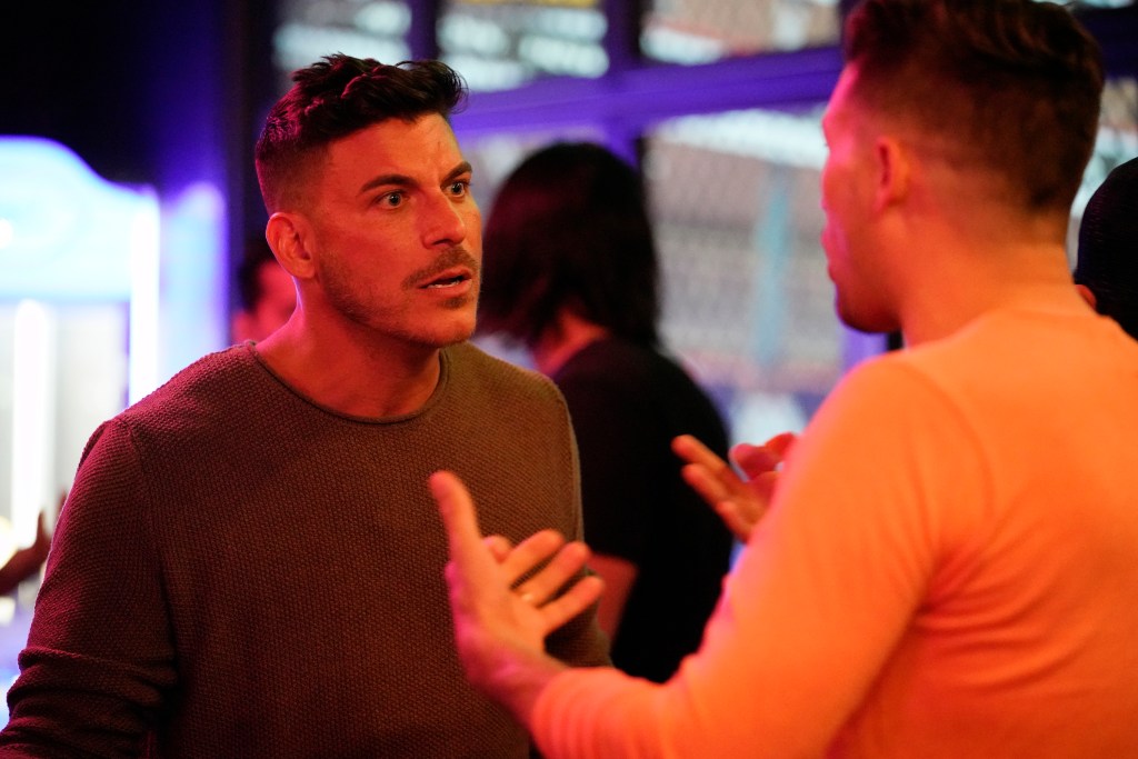 Jax Taylor from Vvanderpump Rules in an argument