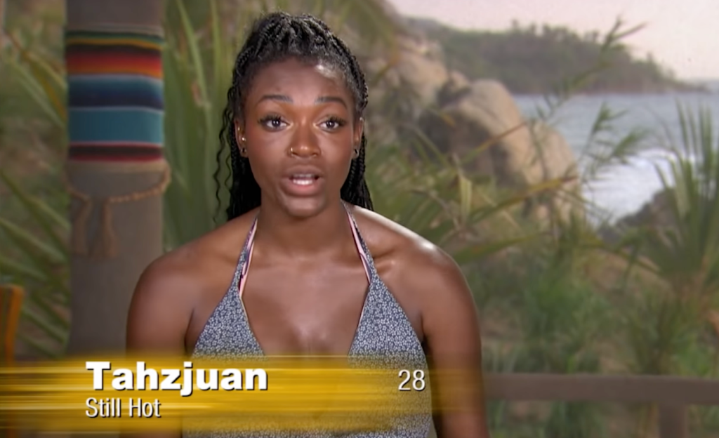 Tahzjuan Hawkins on Bachelor in Paradise