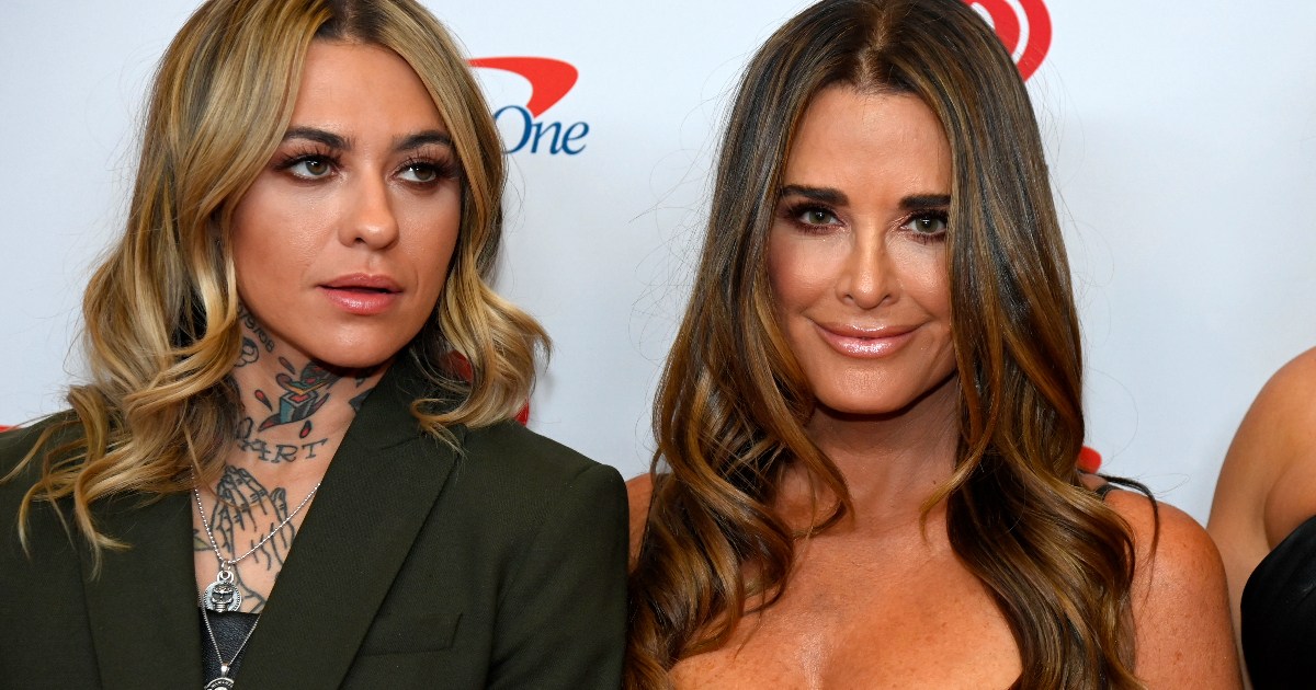 Kyle Richards and Wade Have Matching Rings and Heart Tattoos