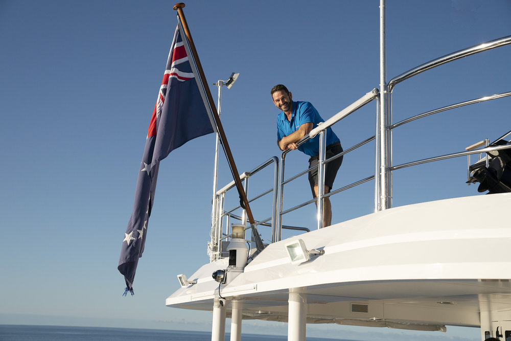 Below Deck Down Under Captain Jason Chambers