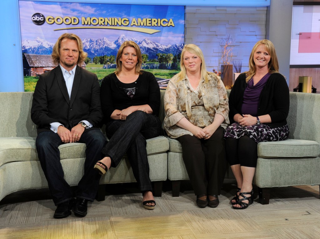 Sister Wives Christine Brown with co-stars