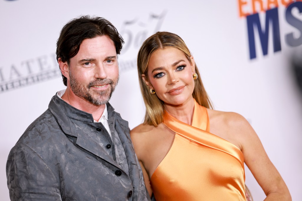 Denise Richards and husband Aaron Phypers