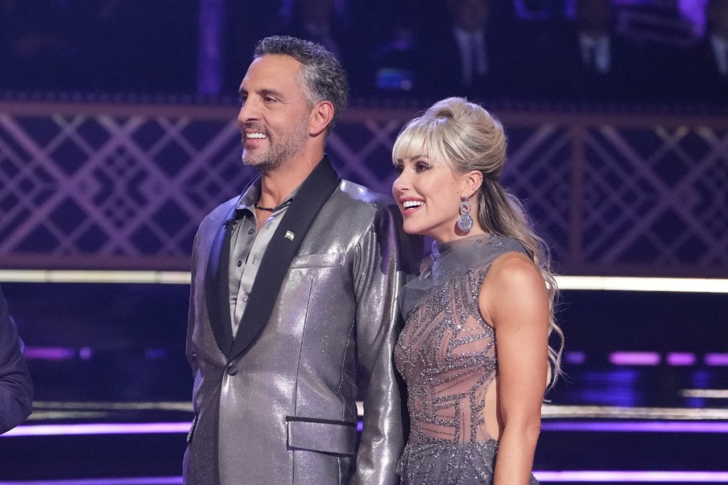 Mauricio Umansky and Emma Slater on Dancing with the Stars