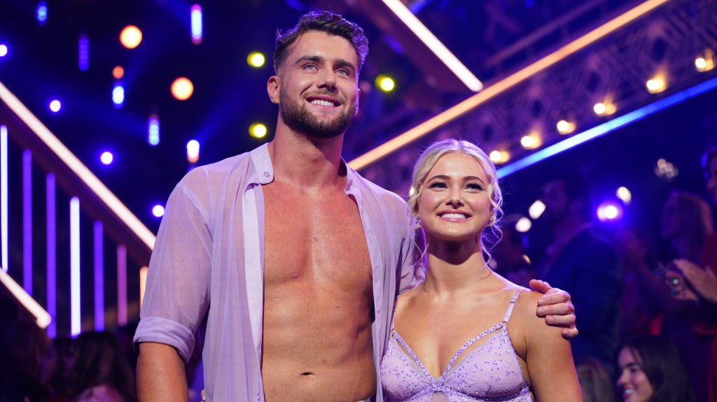 Harry Jowsey and Rylee Arnold on Dancing with the Stars