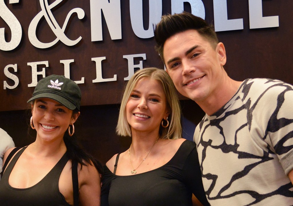 Scheana Shay, Ariana Madix and Tom Sandoval