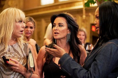 Sutton Stracke and Kyle Richards on The Real Housewives of Beverly Hills Season 10