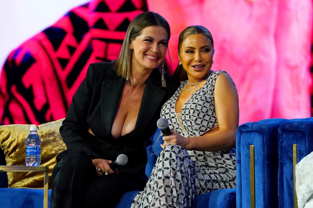 Julia Lemigova and Larsa Pippen at BravoCon 2023