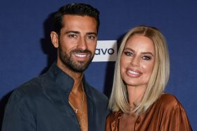 Sergio Carrallo and Caroline Stanbury at BravoCon 2023 in Las Vegas