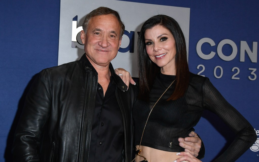Dr. Terry Dubrow and Heather Dubrow at BravoCon 2023