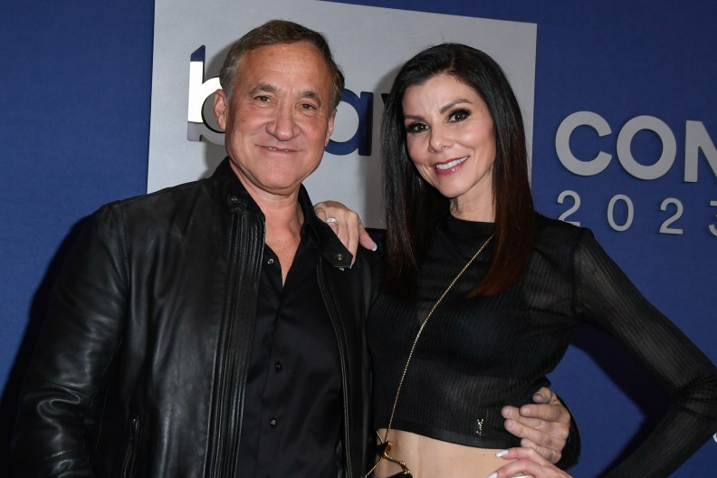 Dr. Terry Dubrow and Heather Dubrow at BravoCon 2023