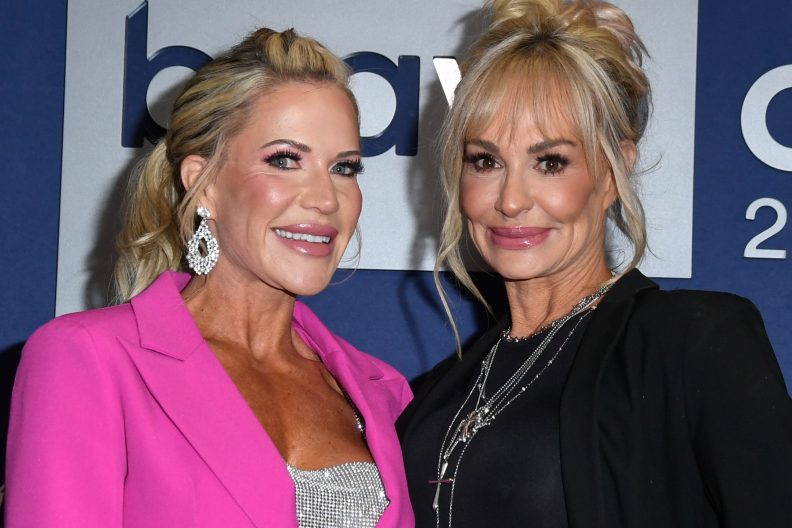 Jennifer Pedranti and Taylor Armstrong