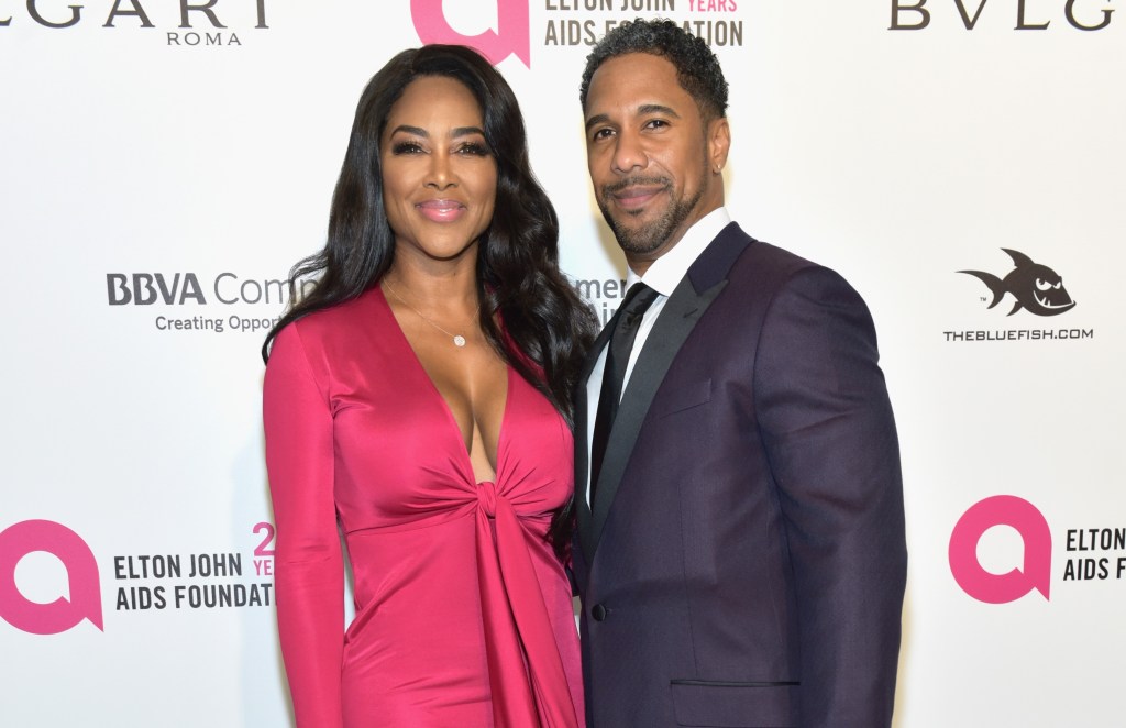 Kenya Moore and Marc Daly