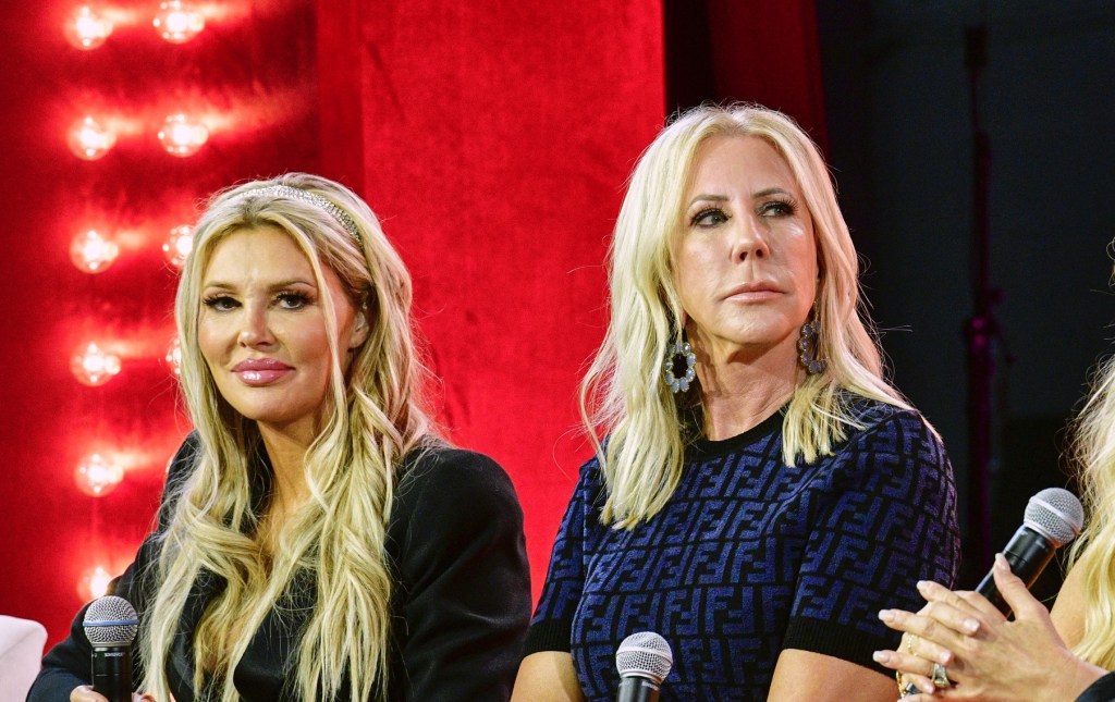 Brandi Glanville and Vicki Gunvalson at BravoCon 2022