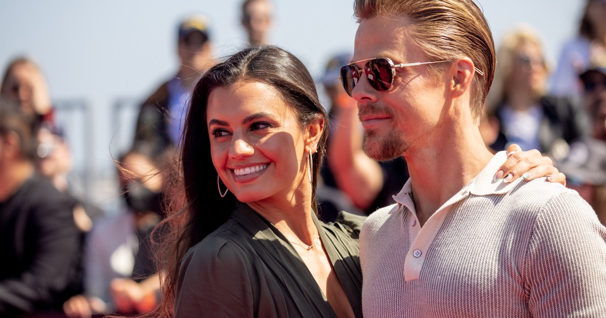 Derek Hough in ‘Awe’ of Hayley Erbert Amid Recovery From Craniectomy