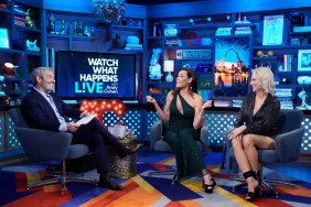 Andy Cohen, Luann de Lesseps and Dorinda Medley on Watch What Happens Live