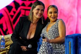 Julia Lemigova and Larsa Pippen at BravoCon 2023