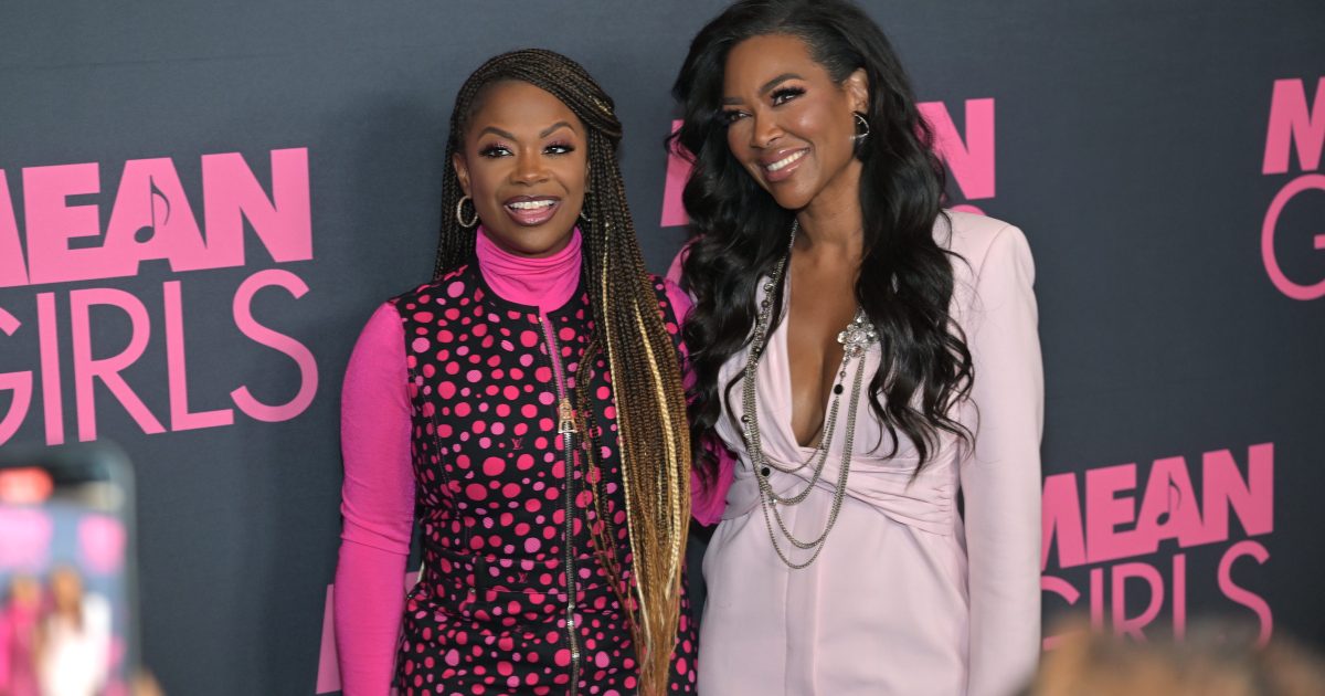 Kandi Burruss and Kenya Moore