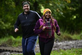 CT Tamburello and Phaedra Parks in The Traitors Season 2