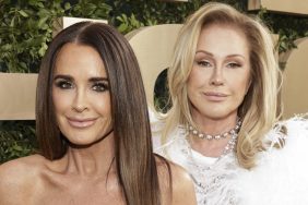 Kyle Richards and Kathy Hilton at the 2024 People's Choice Awards