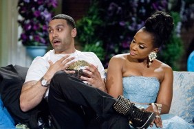 Phaedra Parks and Apollo Nida at the Season 6 Real Housewives of Atlanta reunion