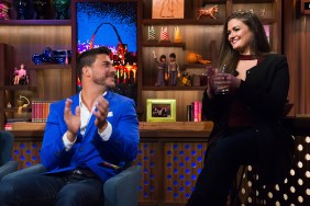 Jax Taylor and Brittany Cartwright on Watch What Happens Live with Andy Cohen