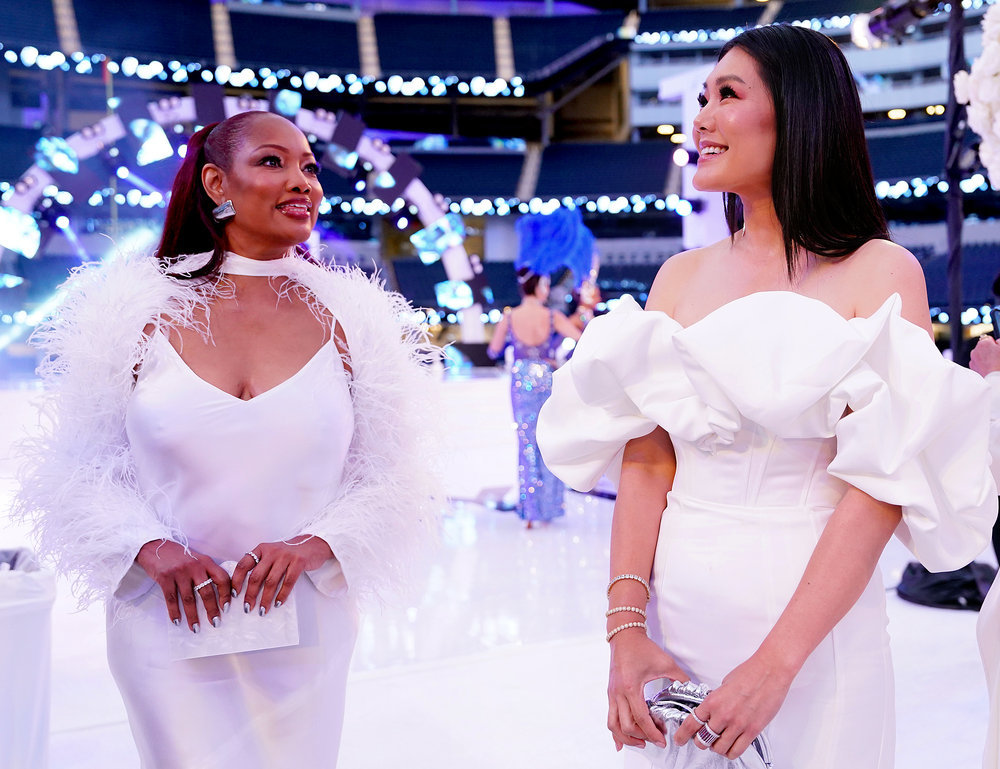 Garcelle Beauvais and Crystal Kung Minkoff in RHOBH